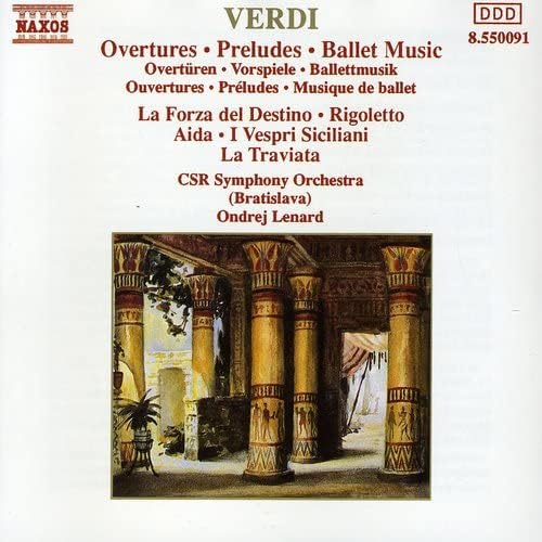 USED CD - Verdi - Overtures Preludes Ballet Music Supply