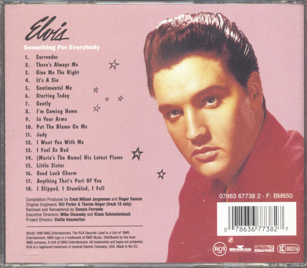 USED CD - Elvis Presley – Something For Everybody Discount