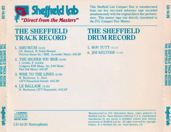 USED CD - Various – The Sheffield Drum Record   The Sheffield Track Record For Discount