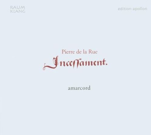 USED CD - Pierre de la Rue - Amarcord – Incessament on Sale