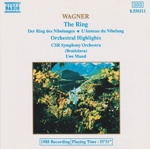 USED CD - Wagner, Uwe Mund, CSR Symphony Orchestra (Bratislava) – The Ring (Orchestral Hightlights) on Sale