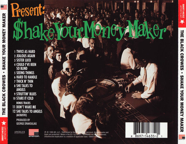 USED CD - The Black Crowes – Shake Your Money Maker (Remaster) Online Hot Sale