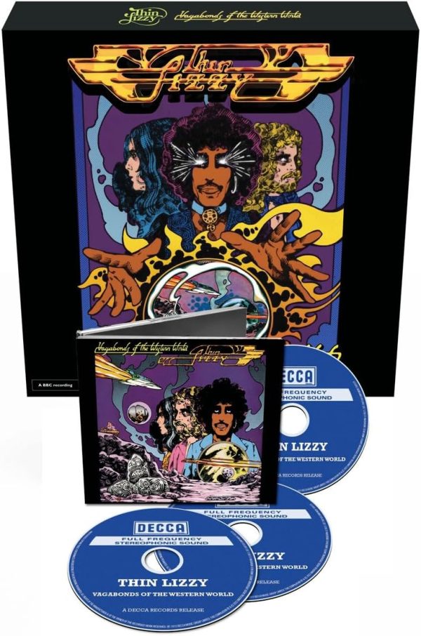 3CD BLU RAY - Thin Lizzy - Vagabonds Of The Western World Online Hot Sale