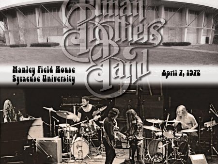 2CD - Allman Brothers Band - Manley Field House, Syracuse University, April 7, 1972 Cheap