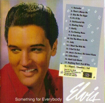 USED CD - Elvis Presley – Something For Everybody Discount