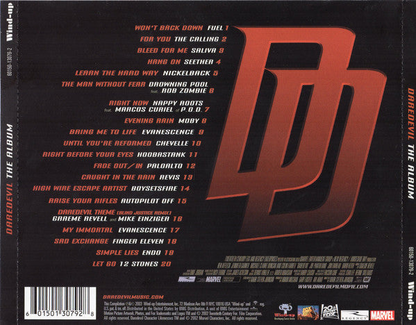 Various – Daredevil (The Album) - USED CD on Sale