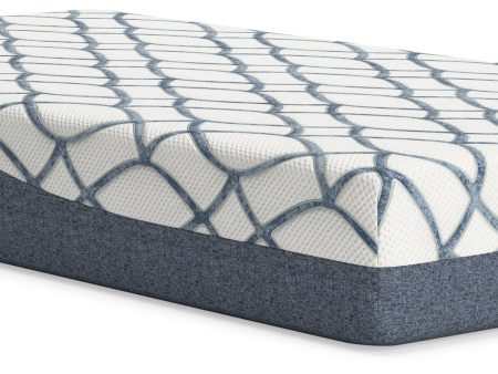 10 Inch Chime Elite 2.0 White Blue Twin Mattress on Sale