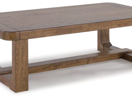 Cabalynn Light Brown Coffee Table Fashion