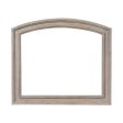 Bethel Wire Brushed Gray Mirror (Mirror Only) Cheap