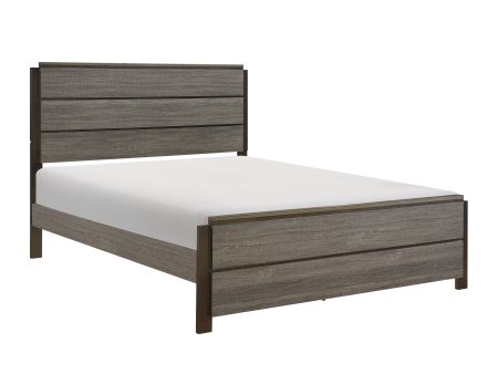 Vestavia Gray Full Panel Bed Online Hot Sale