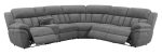 Bahrain 6-Piece Upholstered Power Sectional Charcoal Supply