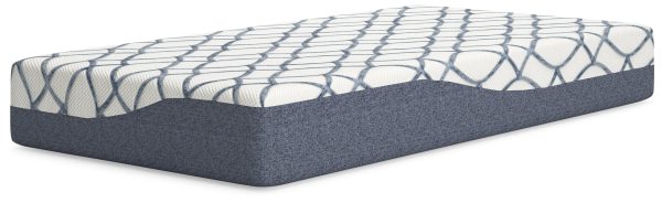 10 Inch Chime Elite 2.0 White Blue Twin Mattress on Sale