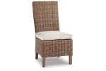 Beachcroft Beige Side Chair with Cushion Online Sale