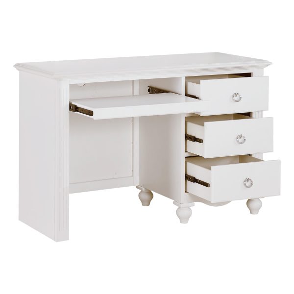 Meghan White Writing Desk For Discount