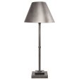 Belldunn Antique Pewter Finish Table Lamp Online Sale