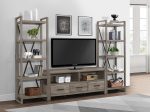 Bainbridge Weathered Gray 66  TV Stand For Discount