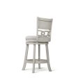 Savor White Swivel Counter Chair, Set of 2 Online now