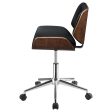 Addington Black Chrome Adjustable Height Office Chair Online now