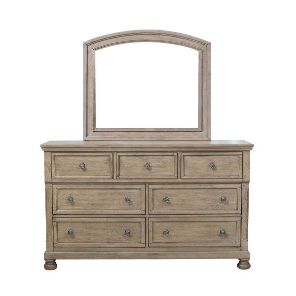 Bethel Wire Brushed Gray Dresser Sale