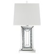 Ayelet Table Lamp with Square Shade White Mirror Online