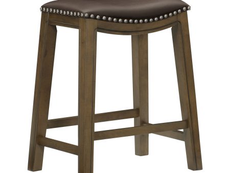 Ordway Brown Brown Counter Height Stool, Brown Online