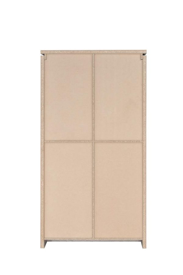 Alejo Gray Driftwood 2-Door Tall Cabinet Discount