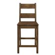 Coleman Rustic Golden Brown Counter Height Stools, Set of 2 Hot on Sale