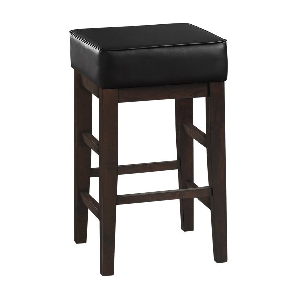 Pittsville Black Espresso Counter Height Stool, Set of 2 on Sale