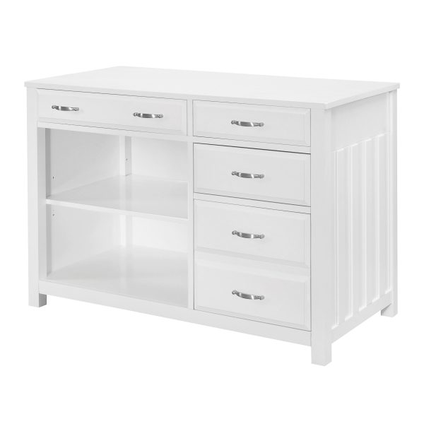 Blanche White Credenza Cheap