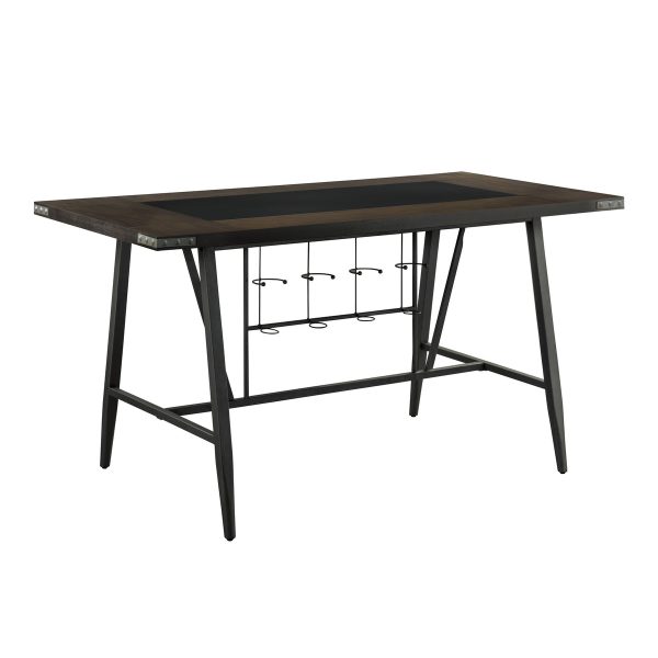 Appert Brown Dark Gray Counter Height Table Sale