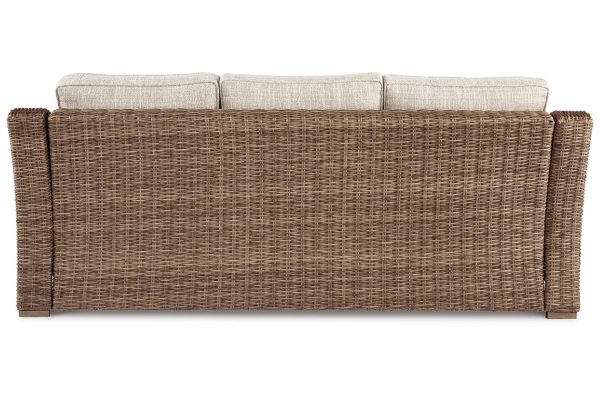 Beachcroft Beige Sofa with Cushion Online