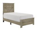 Avenue Rustic Twin Panel Bed Online Sale