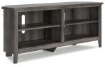 Arlenbry Gray Corner TV Stand For Discount