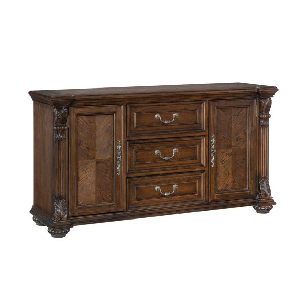 Bergen Dark Oak Buffet For Cheap