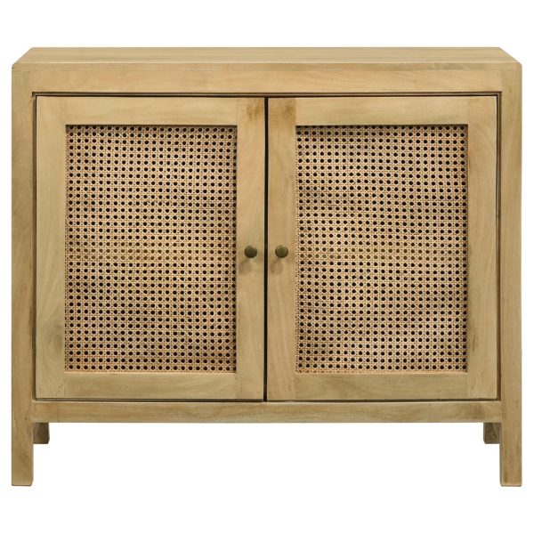 Amaryllis Natural Rectangular 2-Door Accent Cabinet Online