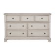 Bethel Wire Brushed White Dresser Online Hot Sale