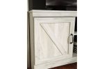 Bellaby Whitewash 4-Piece Entertainment Center with Electric Fireplace Online Sale