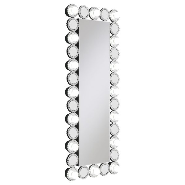 Aghes Mirror Rectangular Wall Mirror with LED Lighting For Cheap