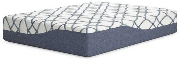 14 Inch Chime Elite 2.0 White Blue Queen Mattress Cheap