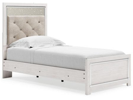 Altyra White Twin Panel Bed For Cheap