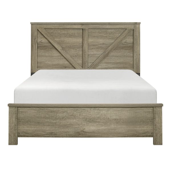 Avenue Rustic Full Panel Bed Online now