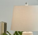 Afener Blue Beige Table Lamp Fashion