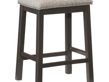 Elias Gray Counter Height Stool, Set of 2 For Discount