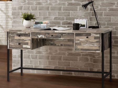 Kemper Salvaged Cabin 4-Drawer Writing Desk Hot on Sale