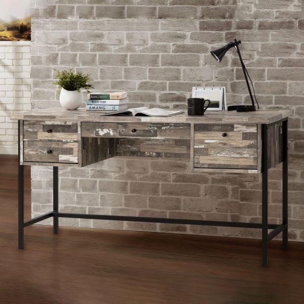 Kemper Salvaged Cabin 4-Drawer Writing Desk Hot on Sale