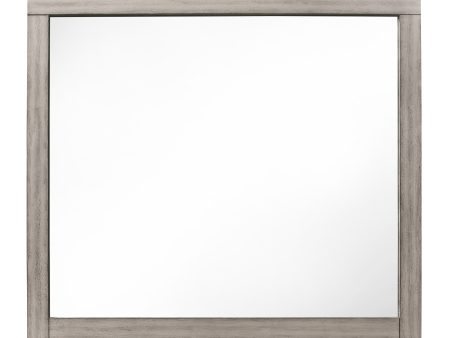 Zephyr Light Gray Mirror (Mirror Only) Online Hot Sale