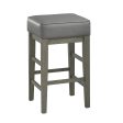 Pittsville Gray Espresso Counter Height Stool, Set of 2 Sale