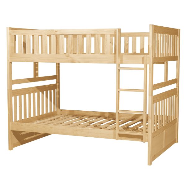 Bartly Pine Full Full Bunk Bed For Discount