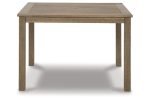 Aria Plains Brown Outdoor Dining Table Cheap