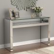 1-Shelf Silver Console Table Supply